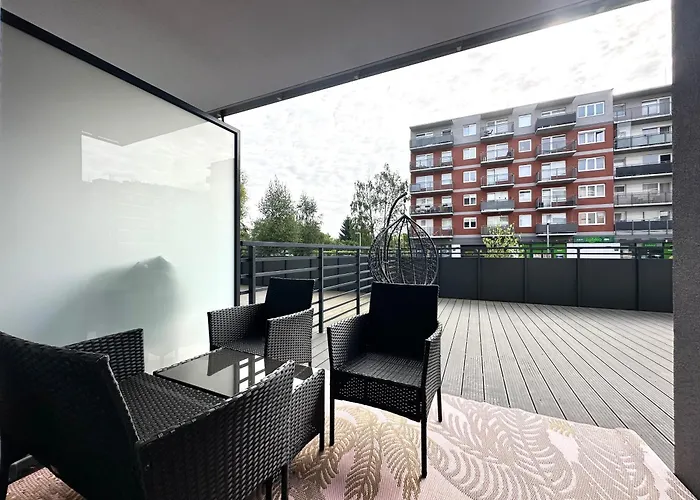 Czartoryskiego - Self Check-in 20h - Parking &lift & 50m Terrace Breslavia